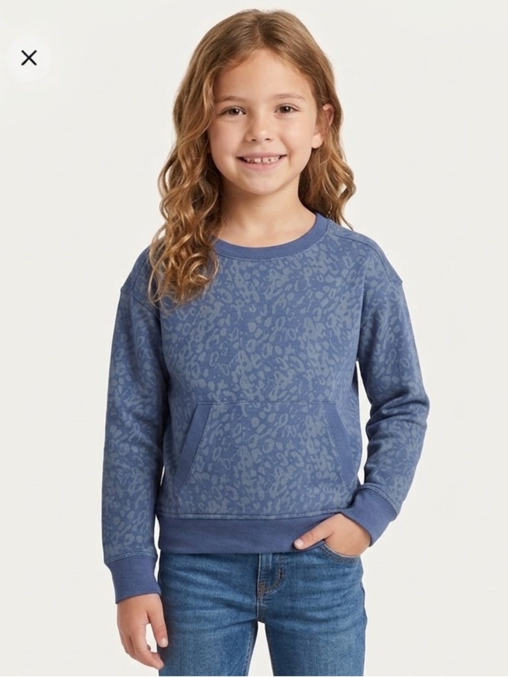 All in Motion Blue Kids Sweatshirt